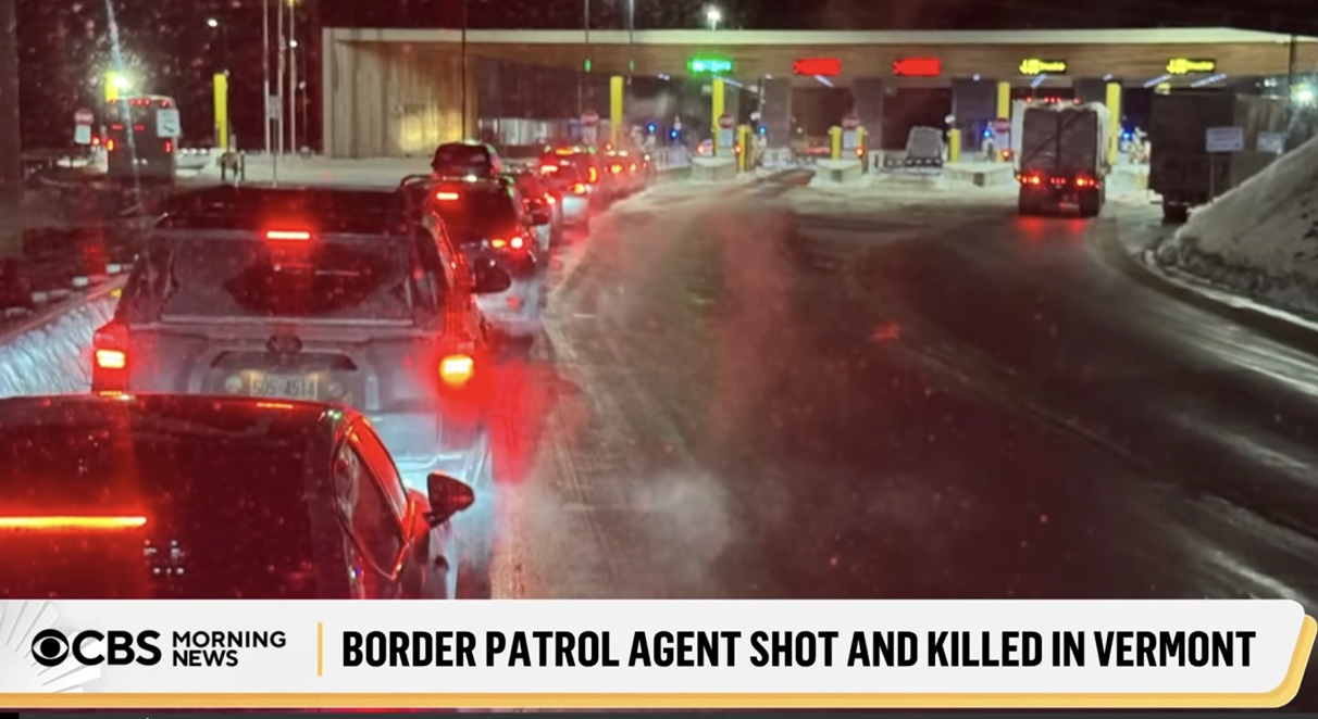 Border patrol check point - Border patrol agent killed